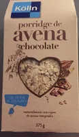 Porridge de avena chocolate