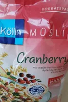 Musli cranberry