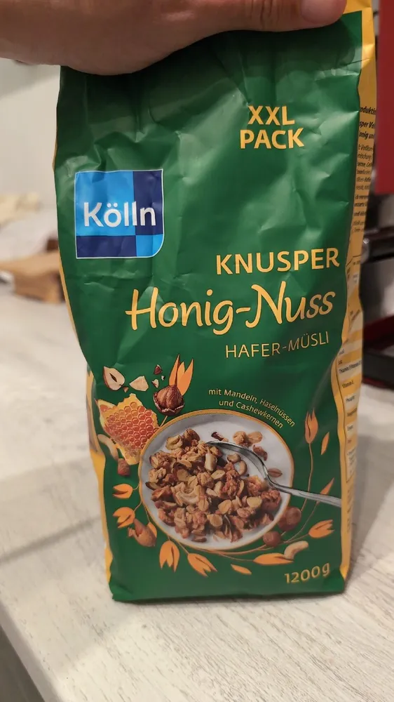 Honig-Nuss Knusper Müsli
