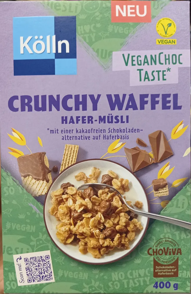 Crunchy Waffel Hafer-Müsli