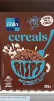 CEREALES RISPS CACAO KOLLN 375G