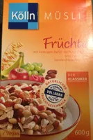 Müsli, Vollkorn Früchte