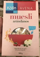 Muesli arándanos