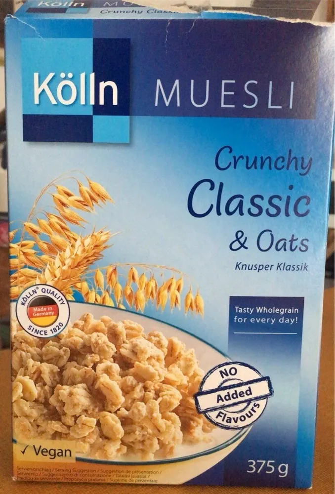 Muesli crunchy&oats