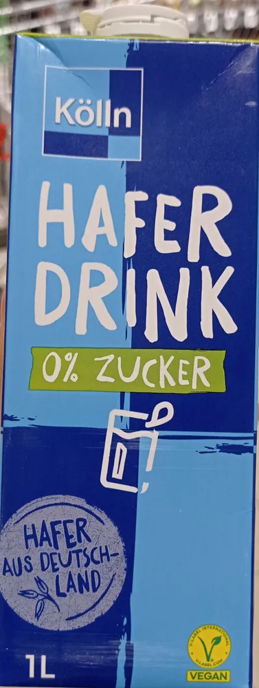 Hafer Drink 0% Zucker