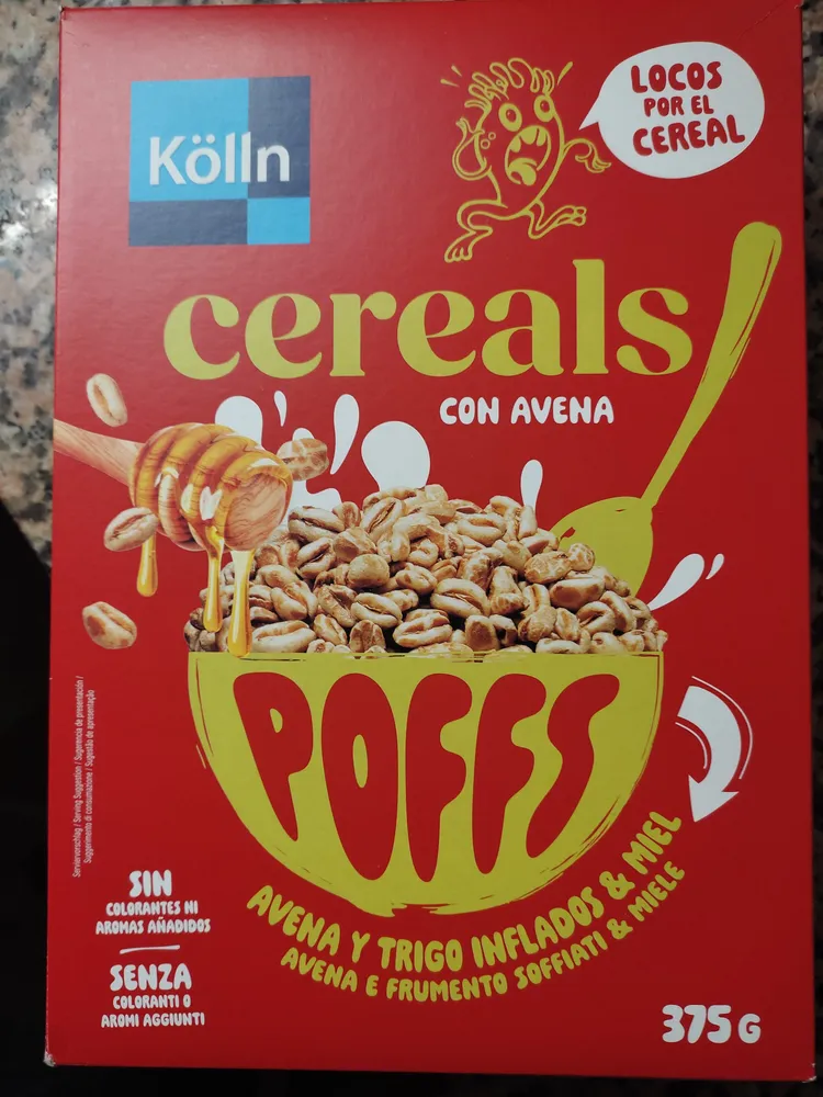 Cereales con avena