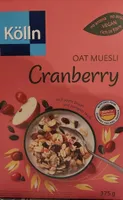 Oat muesli Cramberry