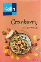 Müsli Cranberry, Hafer-vollkorn Apfel Kürbis