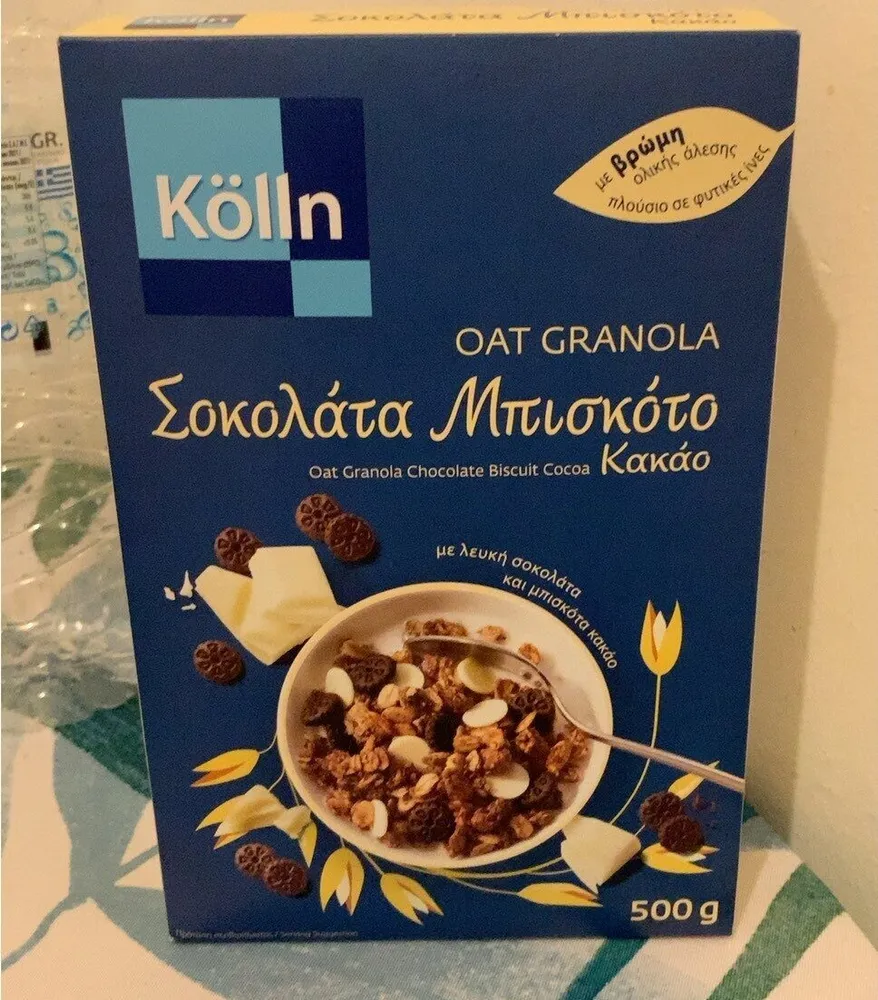Oat granola kakao