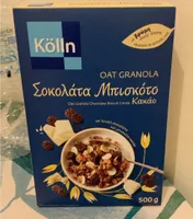 Oat granola kakao