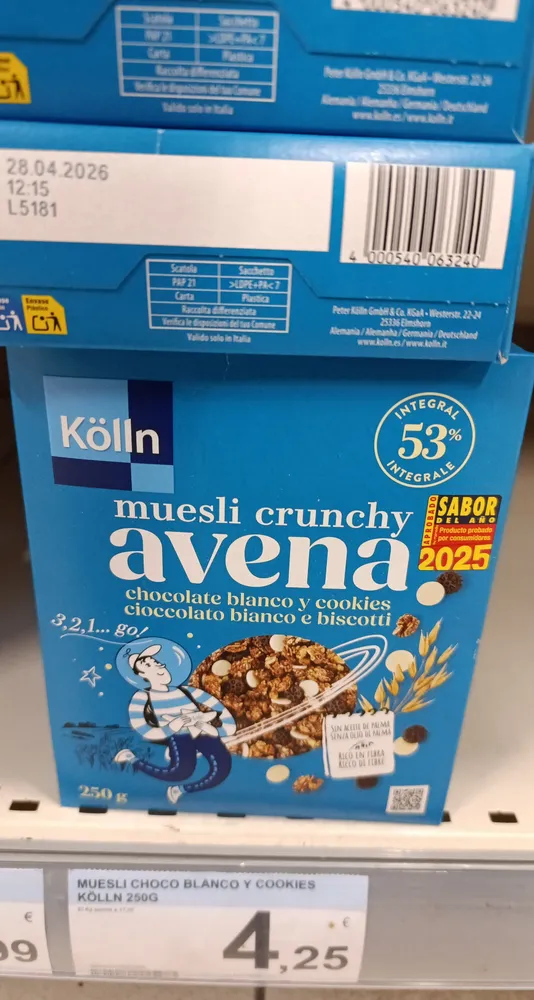 Muesli crunchy