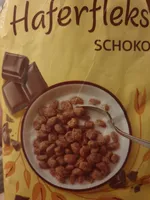 Knusprige Haferfleks Schoko