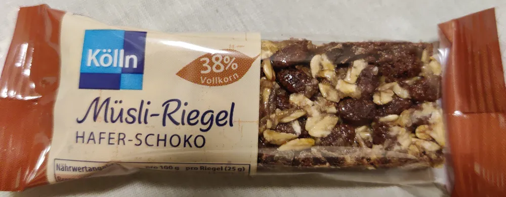 Müsli-Riegel Hafer-Schoko