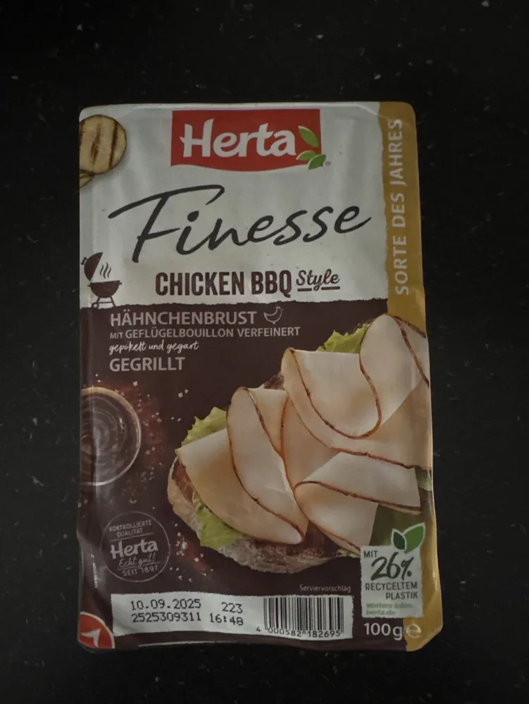 Finesse Chicken BBQ Style Hähnchenbrust
