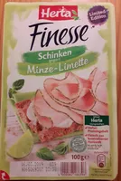 Finesse Schinken gegart Minze-Limette
