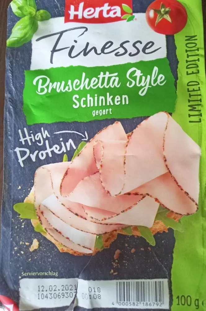 Finesse Bruschetta Sytle Schinken