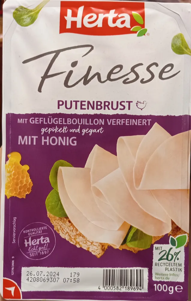 Finesse Putenbrust mit Honig
