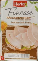 Hähnchenbrust Hauchzart mit Honig