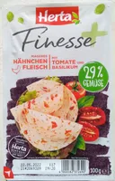 Finesse Mageres Hähnchenfleisch mit Tomate und Basilikum