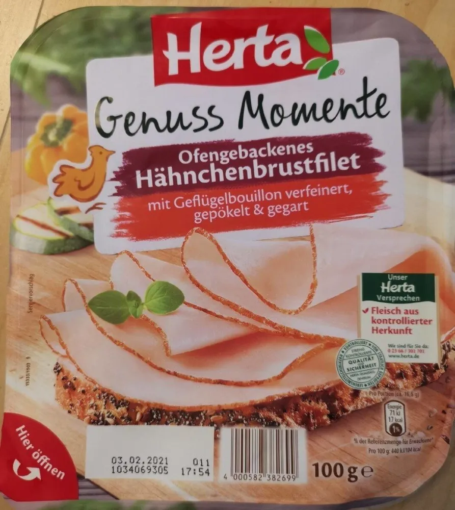 Ofengebackenes Hähnchenbrustfilet