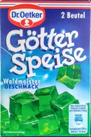 Götterspeise Waldmeister Geschmack