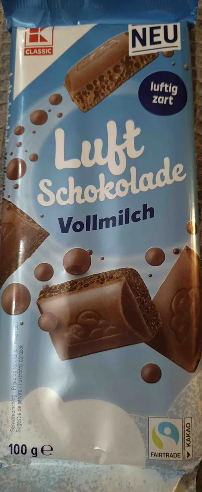 Luftschokolade Vollmilch