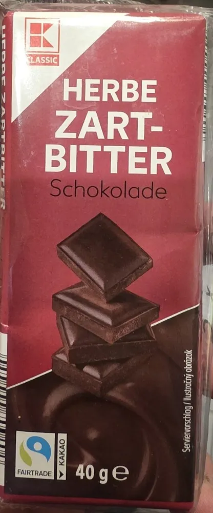 Herbe Zartbitter Schokolade