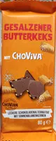 Gesalzener Butterkeks mit Choviva
