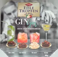 Edle Tropfen in Nuss GinGin
