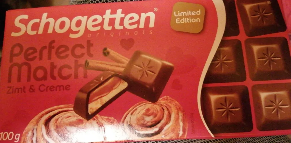 Schogetten originals Perfect Match: Zimt & Creme
