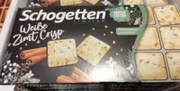 Weiße Zimt Crisp Schokolade