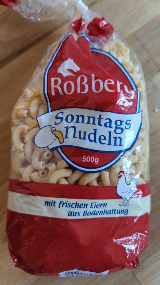 Sonntagsnudeln