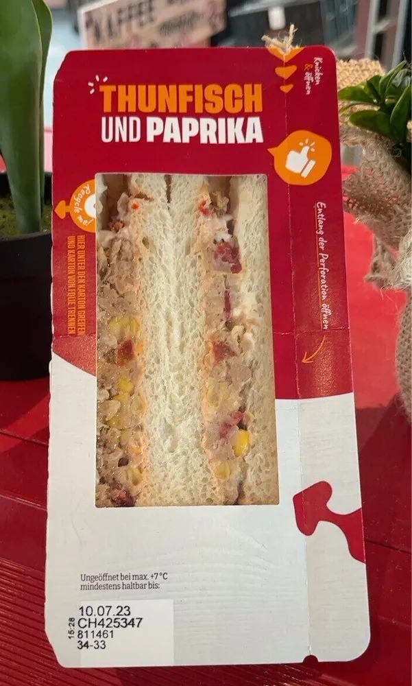 Thunfish und paprika