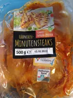 Hähnchen-Minutensteaks Tomate Paprika Pfeffer