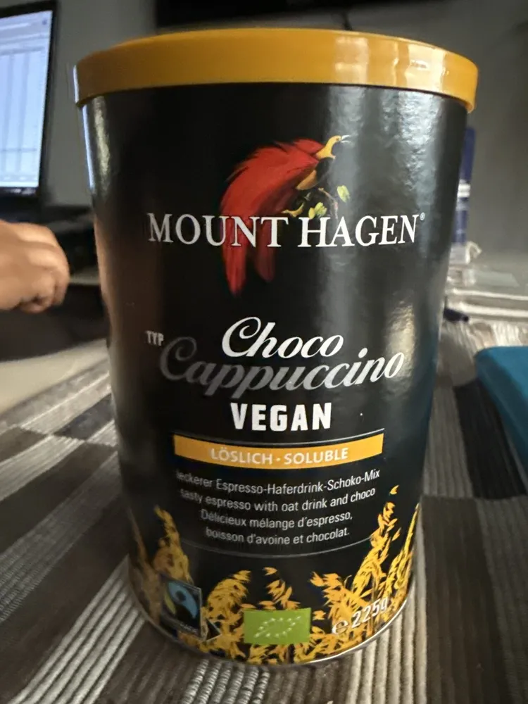 Vegan choco chappuccino