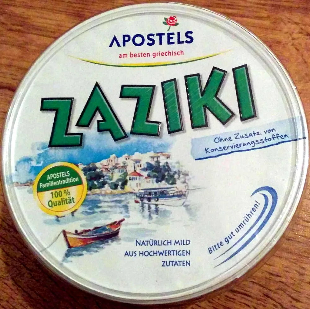 ALDI Apostels Zaziki 500g  1.79€ 1kg 3.58€