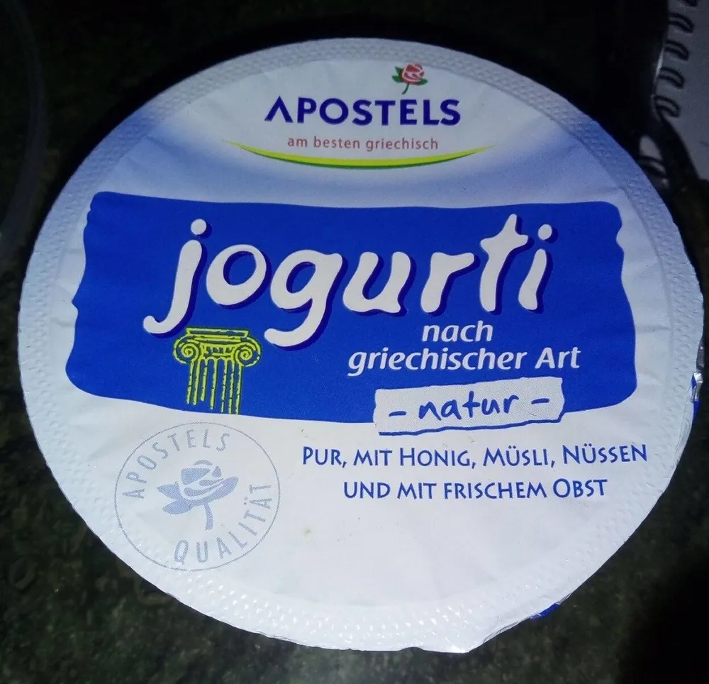 Jogurti nach griechischer Art, natur