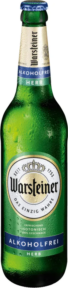 Warsteiner alkoholfrei herbes Pilsener