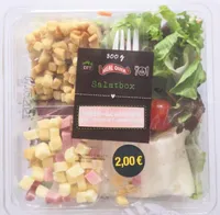 Meal Quick Salatbox Käse-Schinken mit Joghurt-Dressing