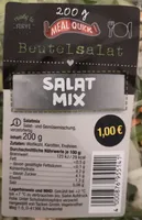 Beutelsalat Salat Mix