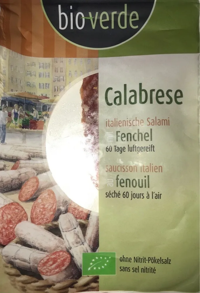 Salami Calabrese Aufschnitt Au