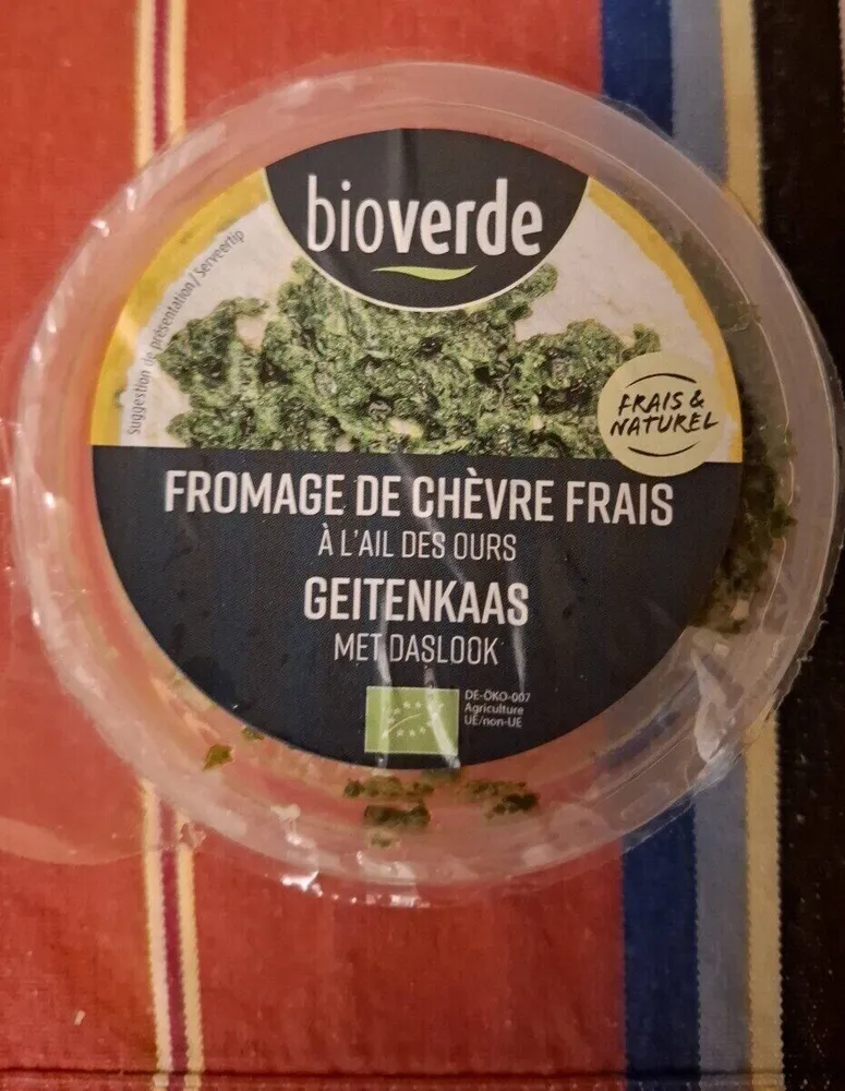 Fromage de chèvre frais à l'ail des ours