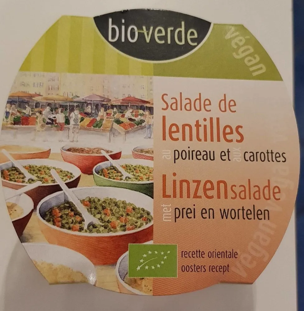Salade de lentilles poireau/carottes