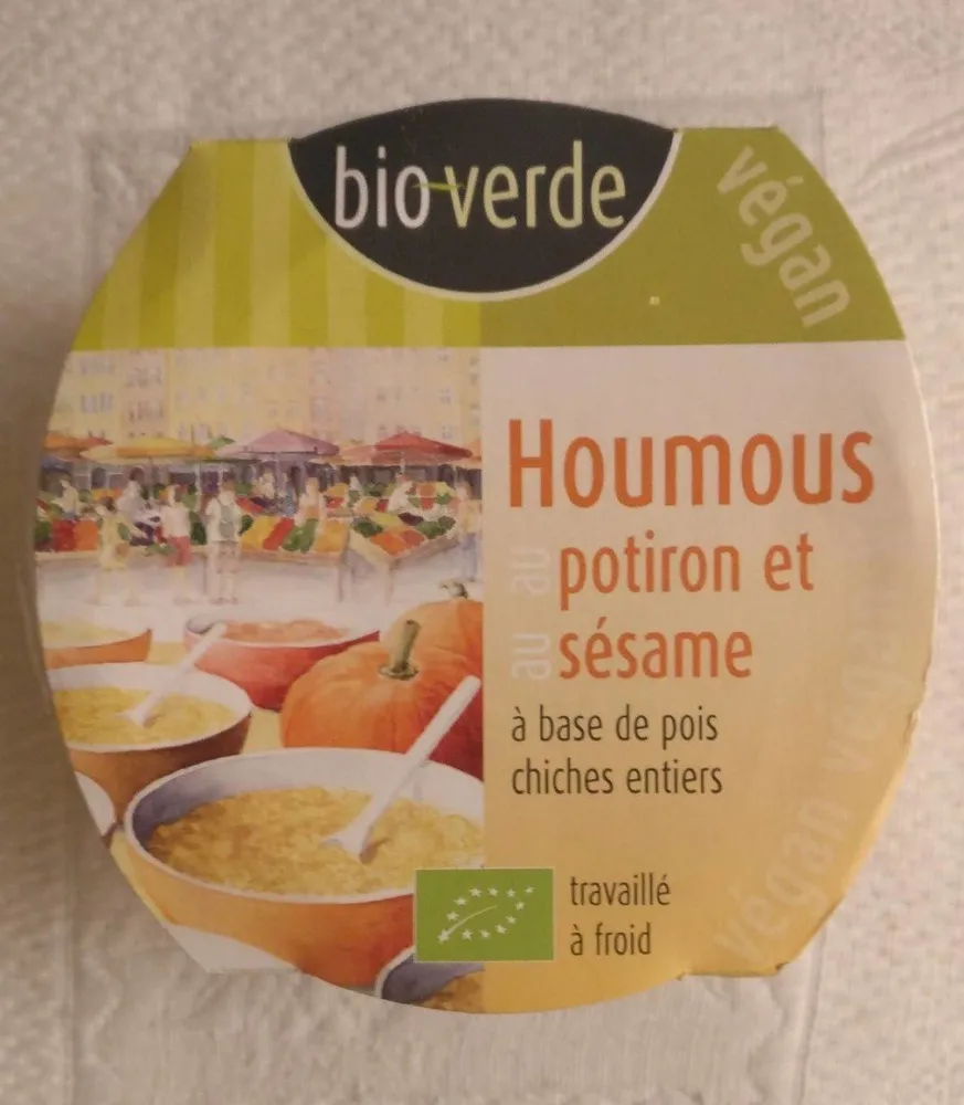Houmous potiron et sésame