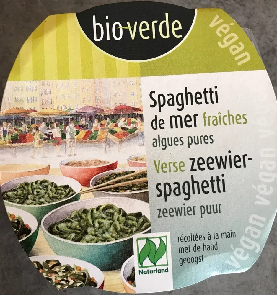 Spaghetti de mer fraiches algues pure