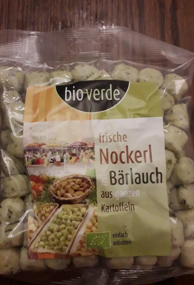 Frische Nockerl mit Bärlauch aus ganzen Kartoffeln