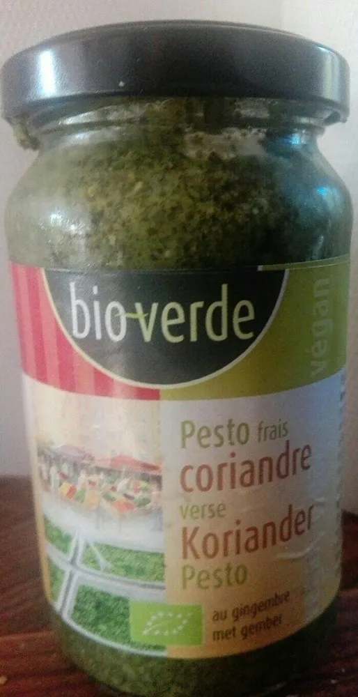 Bio verde Frisches Koriander pesto