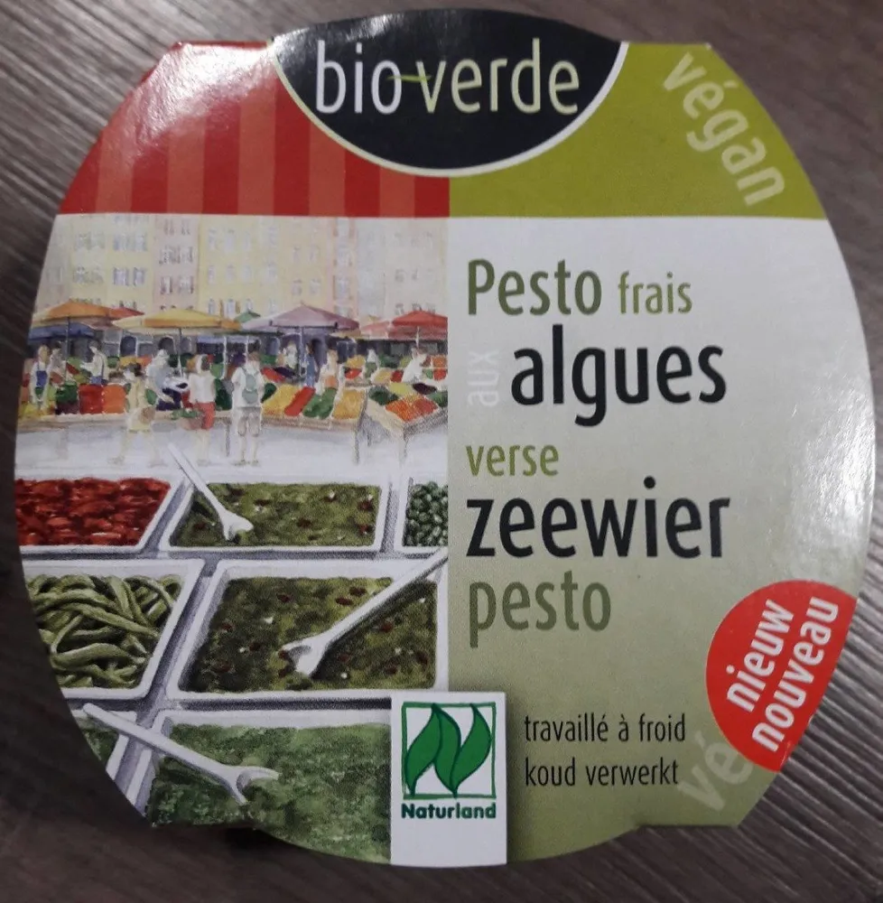 Pesto frais algues