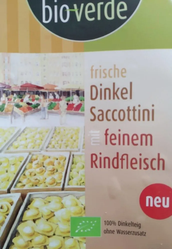Frische Dinkel Saccottini mit feinem Rindfleisch