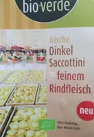 Frische Dinkel Saccottini mit feinem Rindfleisch